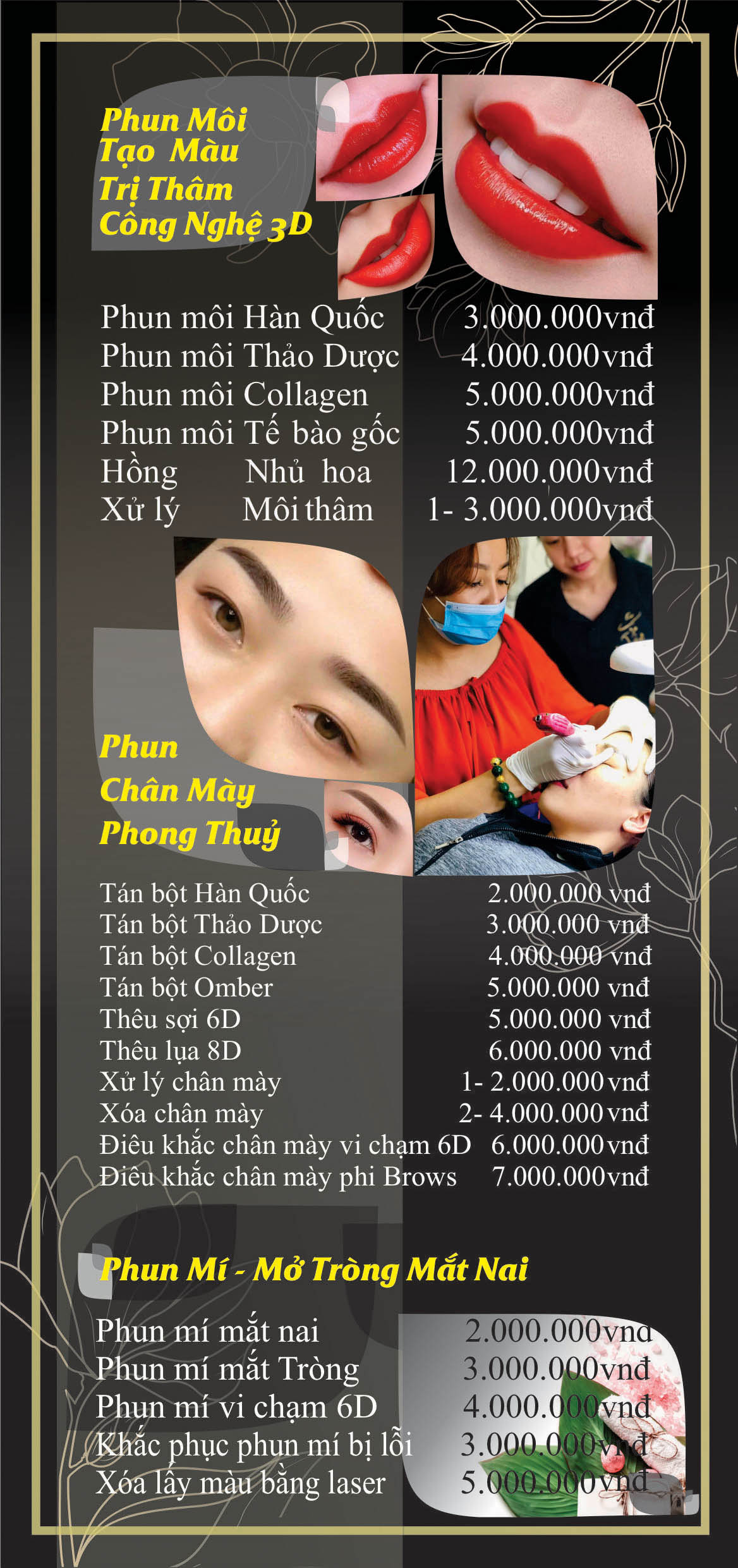 #1 Bảng giá dịch vụ TMV Phương Hoàng Anh 3 bang gia phuong hoang anh 3